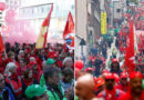 Belçika’da işçi sendikaları çalışma koşullarını protesto için greve gitti