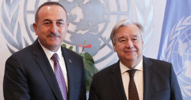 Bakan Çavuşoğlu, Guterres ile görüştü