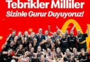 Filenin Sultanları’nın Resmi Sponsoru McDonald’s A Milli Kadın Voleybol Takımıyla Gurur Duyuyor!