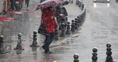 60 kentte yağmur 
soğuk alarmı
