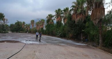 Antalya Büyükşehir ekipleri karavan park tahliyesini tamamladı