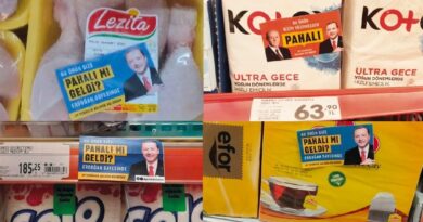 Market rafında Erdoğan etiketi! Pahalı mı geldi?